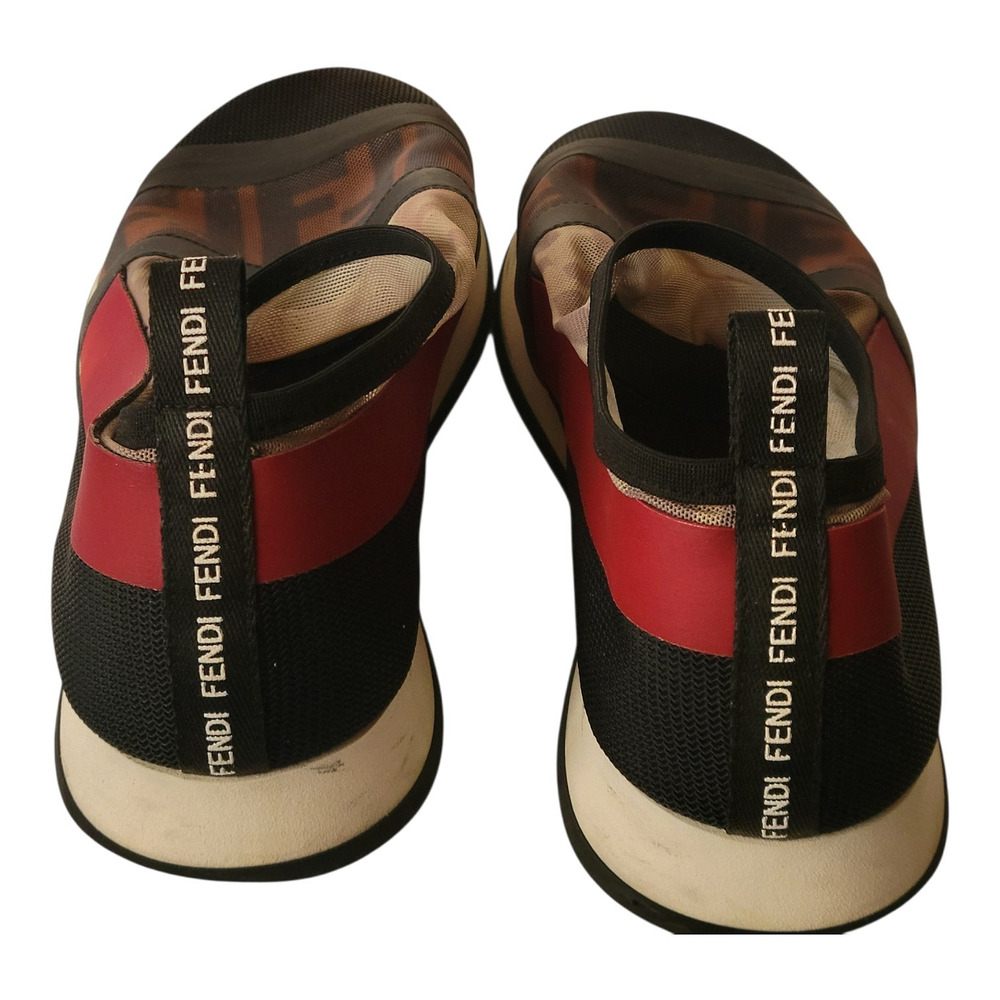 Fendi Zucca Women's Shoes Sneakers Mesh Size EU 38 / US 8 - Picture 5 of 9